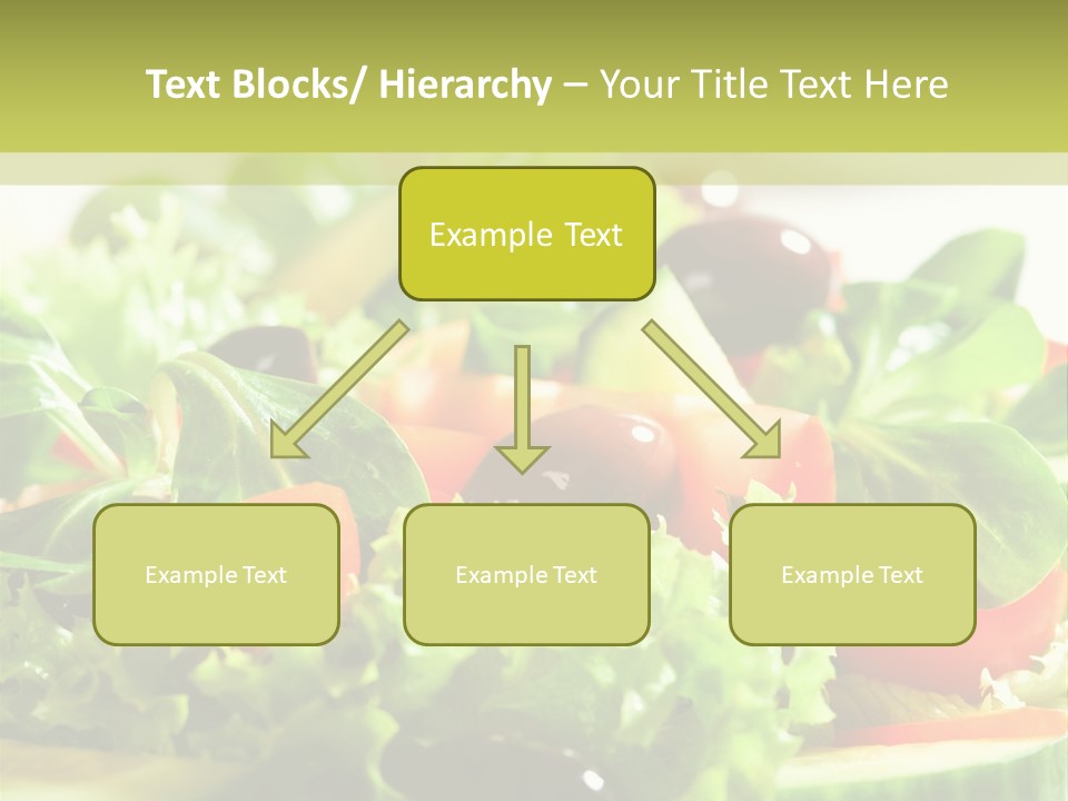 Vitamins Dish Closeup PowerPoint Template