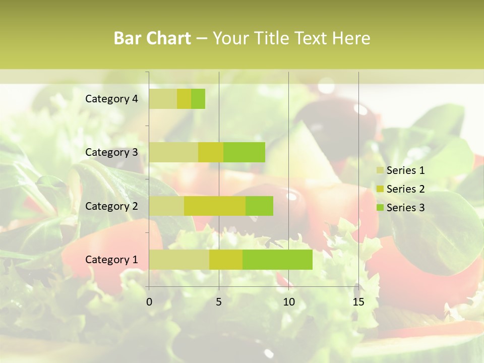 Vitamins Dish Closeup PowerPoint Template