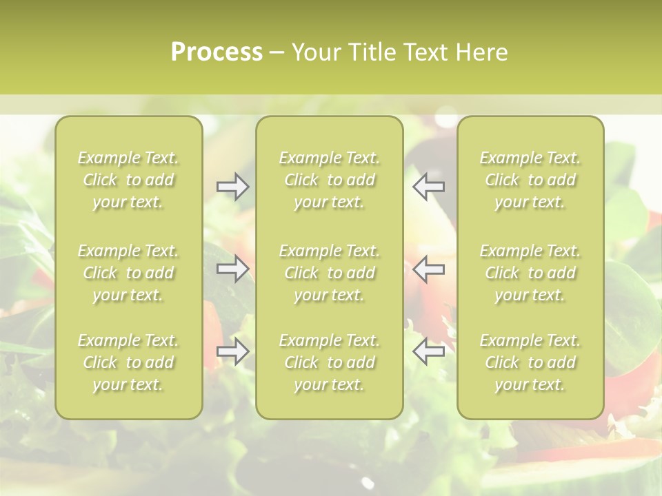 Vitamins Dish Closeup PowerPoint Template