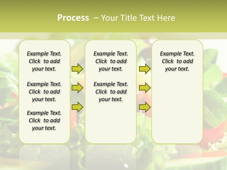 Vitamins Dish Closeup PowerPoint Template