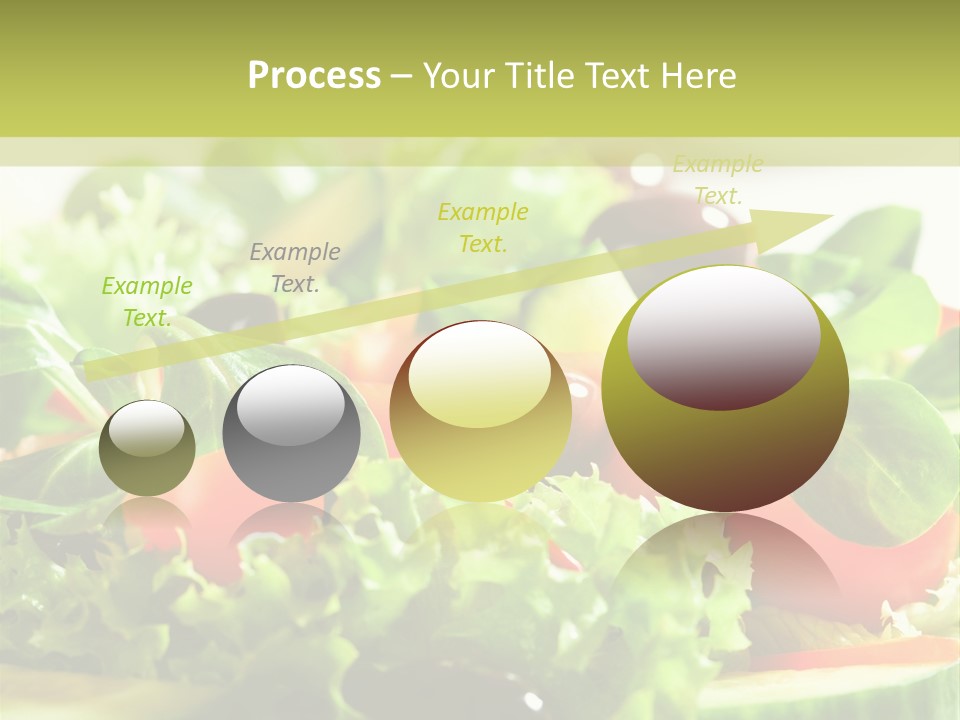 Vitamins Dish Closeup PowerPoint Template