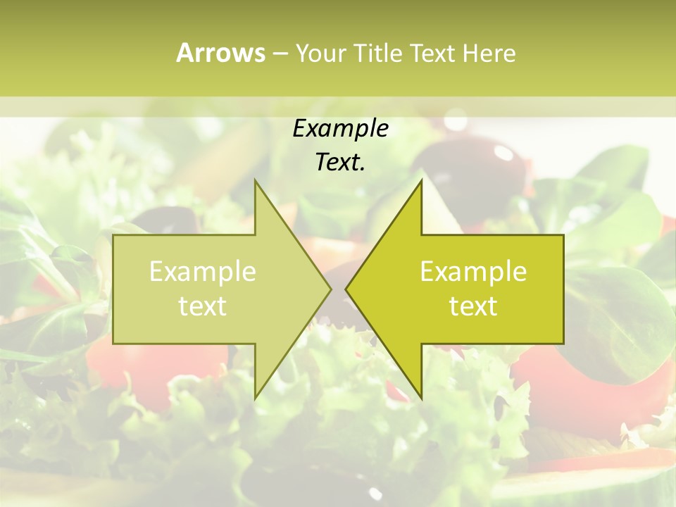 Vitamins Dish Closeup PowerPoint Template