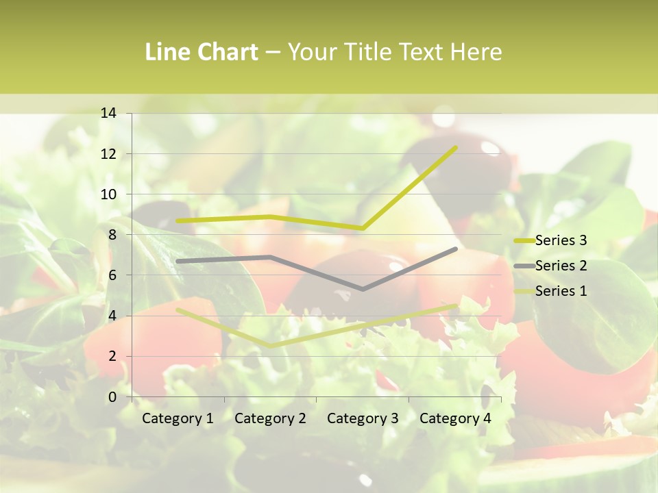 Vitamins Dish Closeup PowerPoint Template