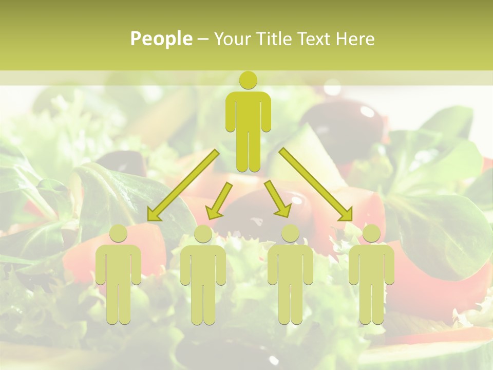 Vitamins Dish Closeup PowerPoint Template