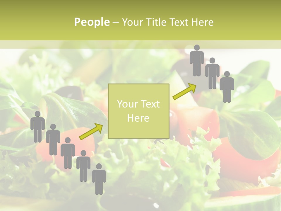 Vitamins Dish Closeup PowerPoint Template