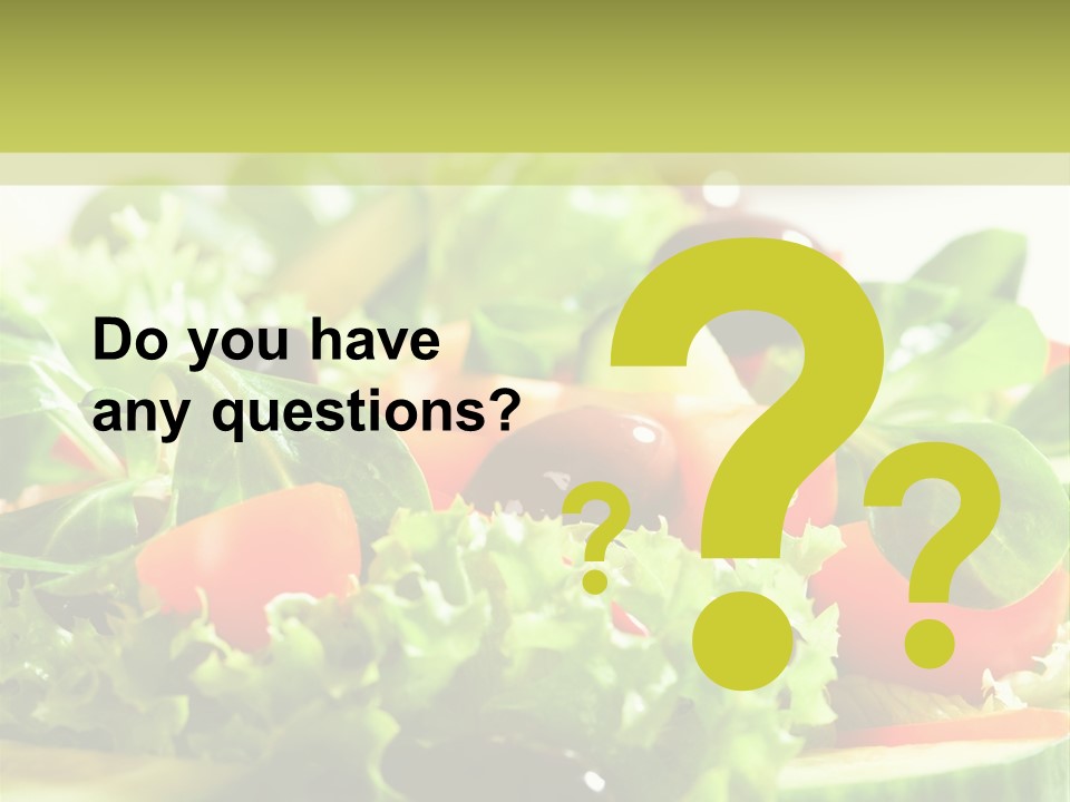 Vitamins Dish Closeup PowerPoint Template