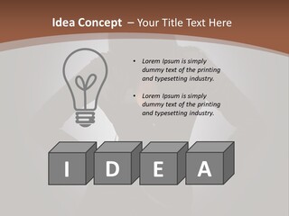 Makeup Eyes Shadows PowerPoint Template