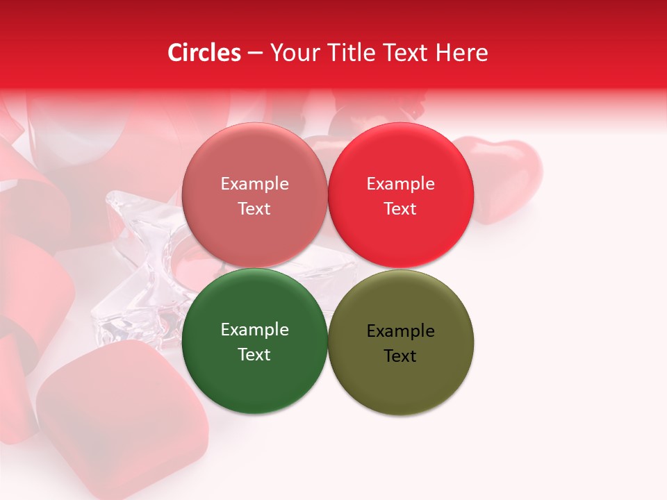 Space Love Bow PowerPoint Template