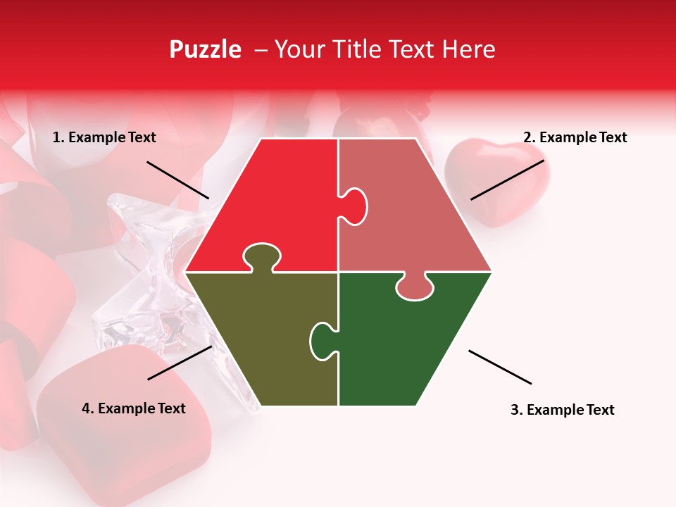 Space Love Bow PowerPoint Template