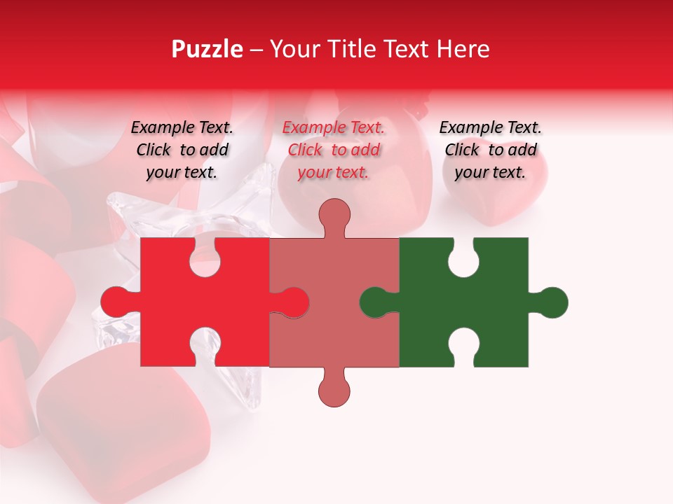 Space Love Bow PowerPoint Template