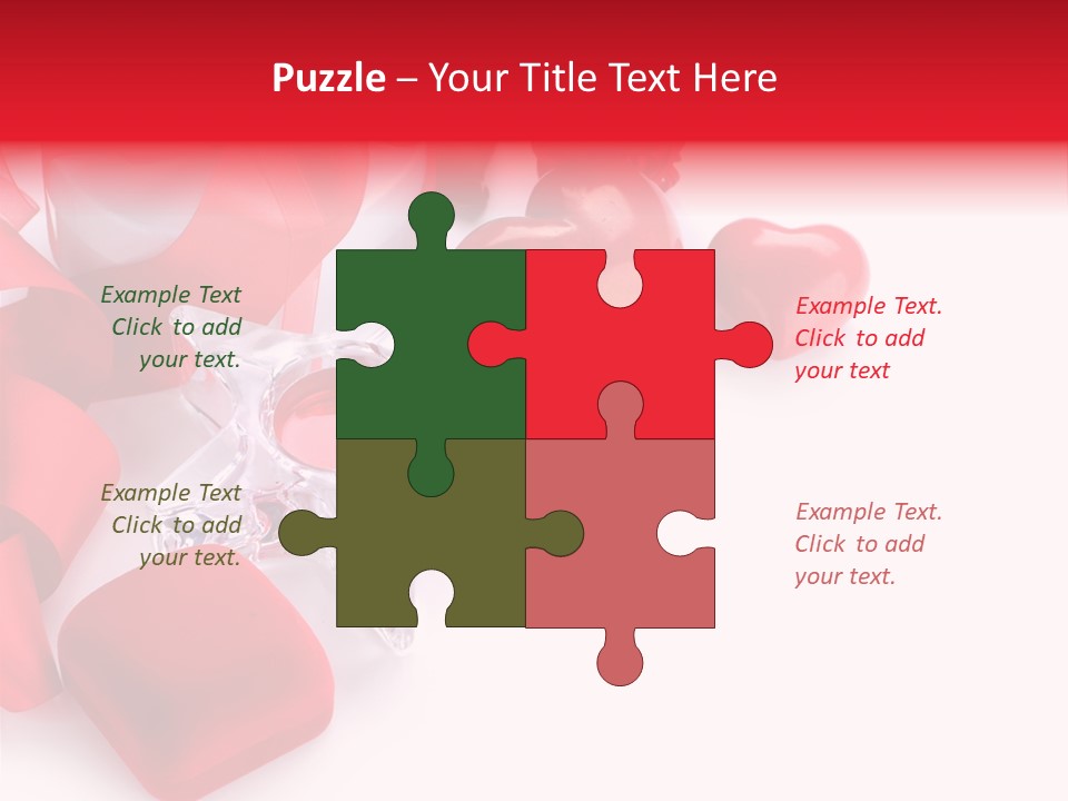 Space Love Bow PowerPoint Template