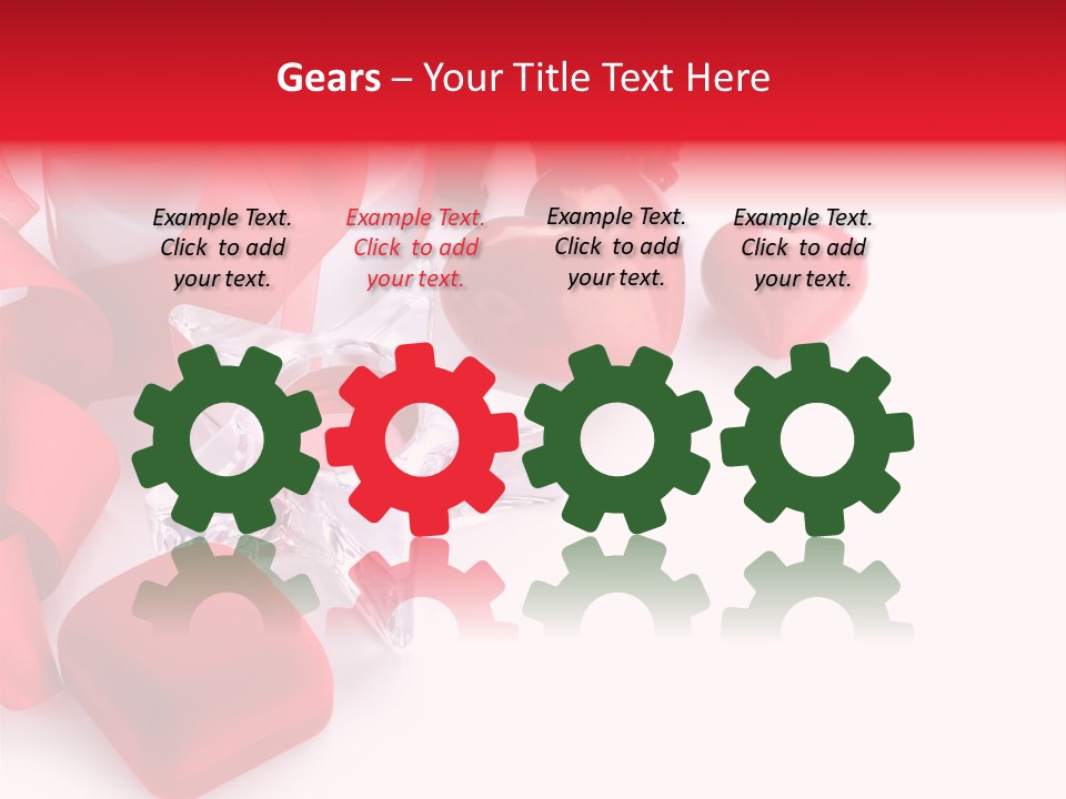 Space Love Bow PowerPoint Template