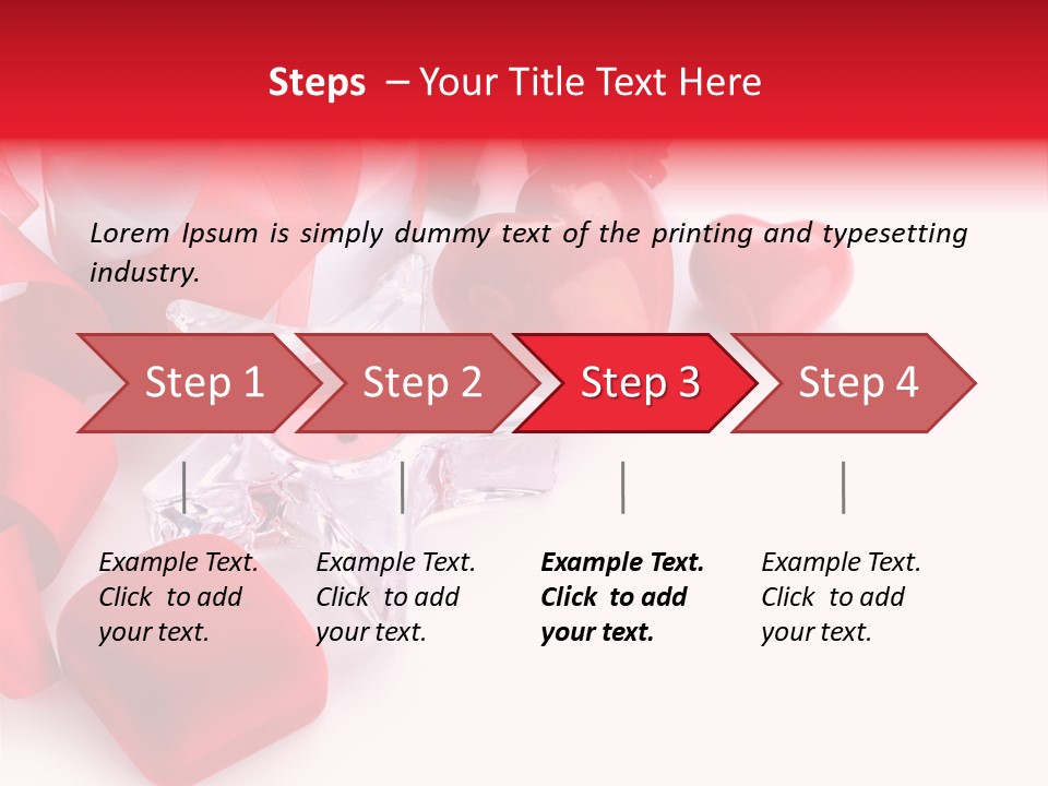 Space Love Bow PowerPoint Template