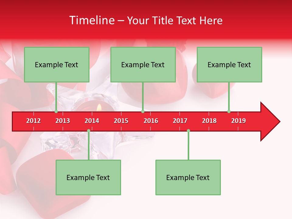 Space Love Bow PowerPoint Template