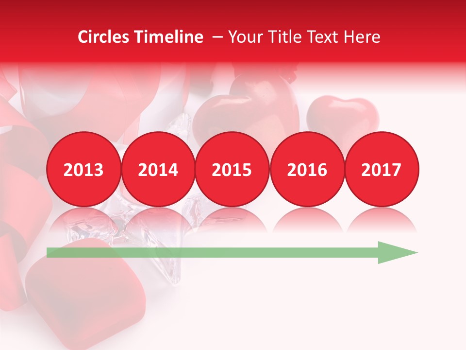 Space Love Bow PowerPoint Template