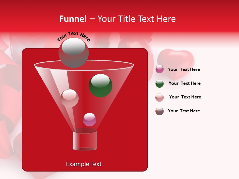 Space Love Bow PowerPoint Template