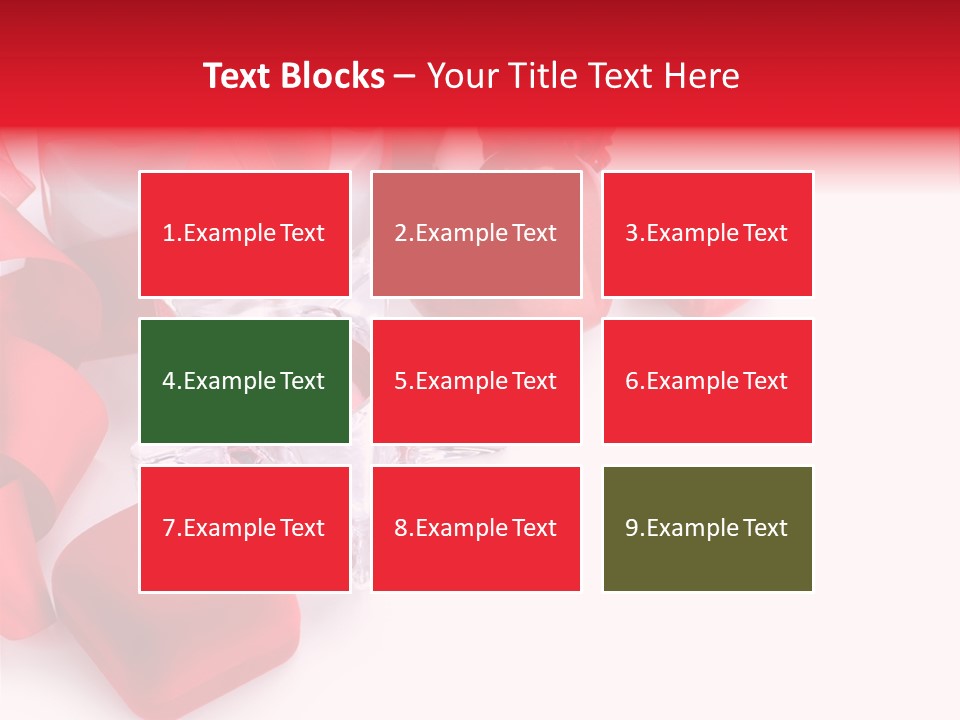 Space Love Bow PowerPoint Template