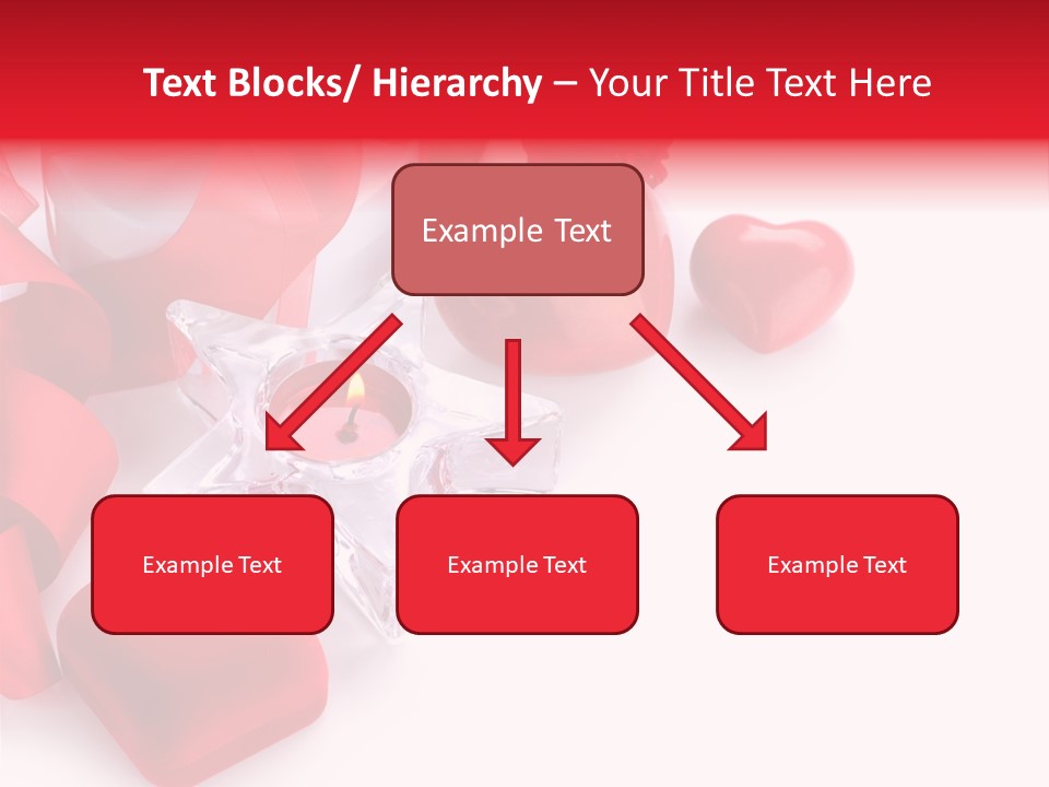 Space Love Bow PowerPoint Template