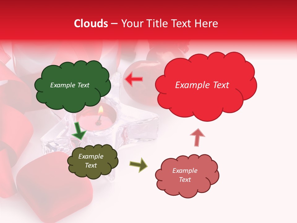 Space Love Bow PowerPoint Template
