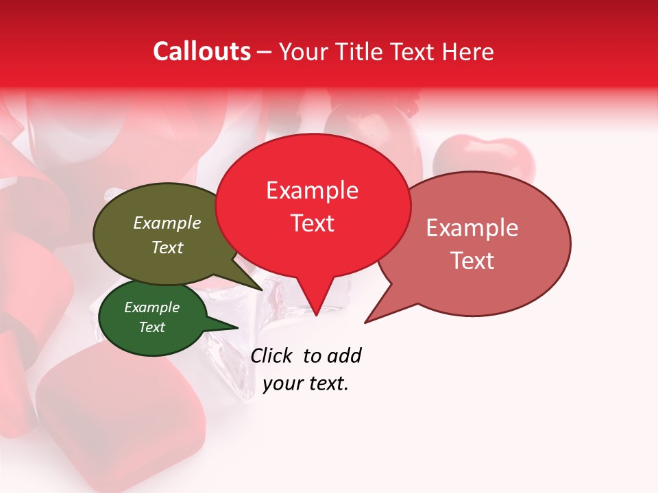 Space Love Bow PowerPoint Template