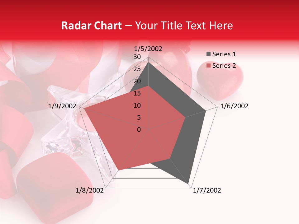 Space Love Bow PowerPoint Template