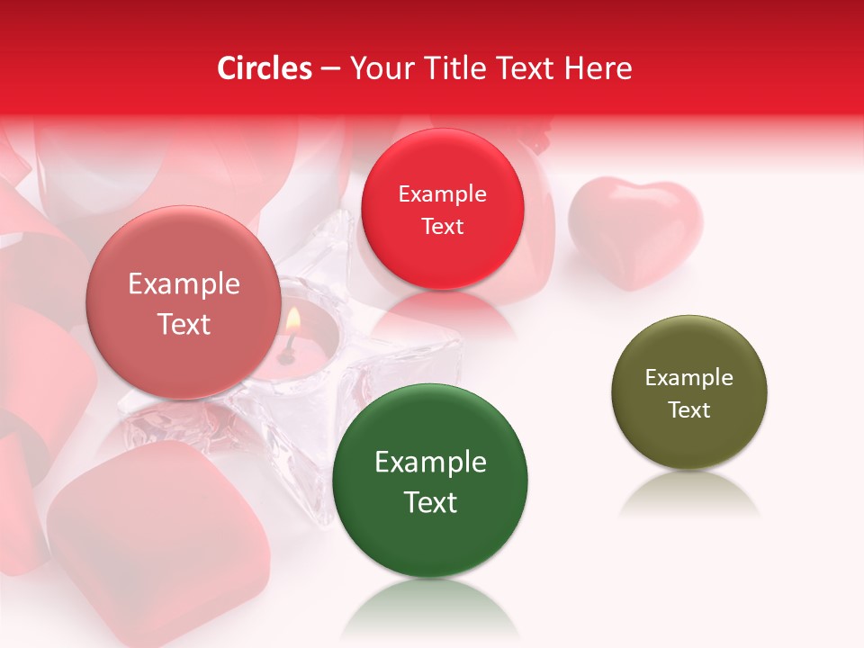 Space Love Bow PowerPoint Template