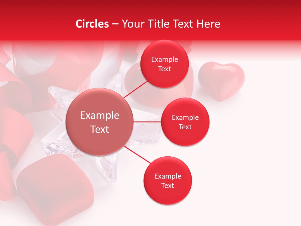 Space Love Bow PowerPoint Template