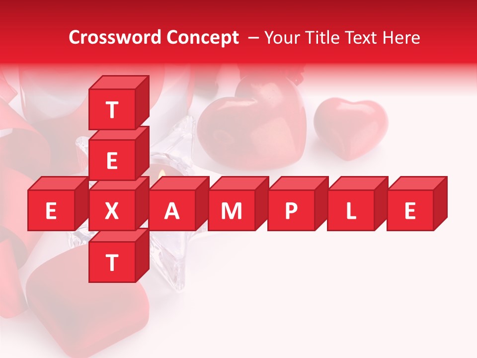 Space Love Bow PowerPoint Template