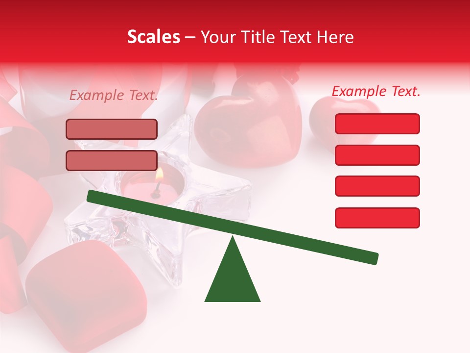 Space Love Bow PowerPoint Template