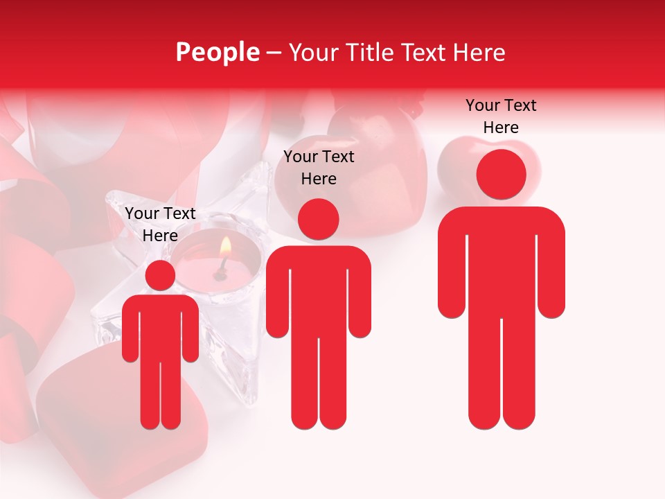 Space Love Bow PowerPoint Template