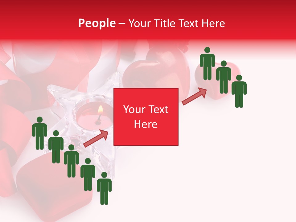 Space Love Bow PowerPoint Template