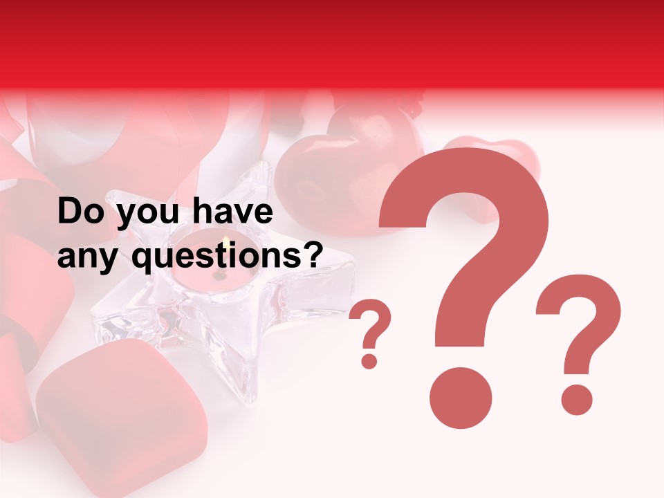 Space Love Bow PowerPoint Template