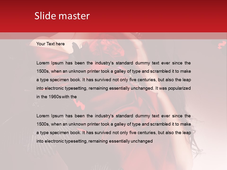 Diwa Fashion Flower PowerPoint Template