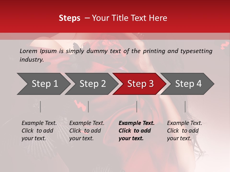 Diwa Fashion Flower PowerPoint Template