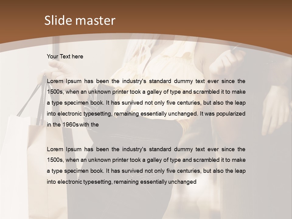 Attractive Outdoor Happy PowerPoint Template