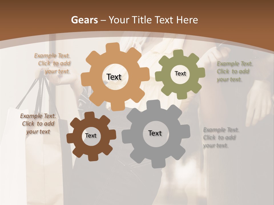 Attractive Outdoor Happy PowerPoint Template