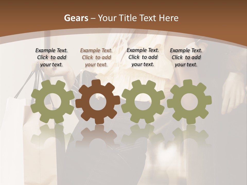 Attractive Outdoor Happy PowerPoint Template