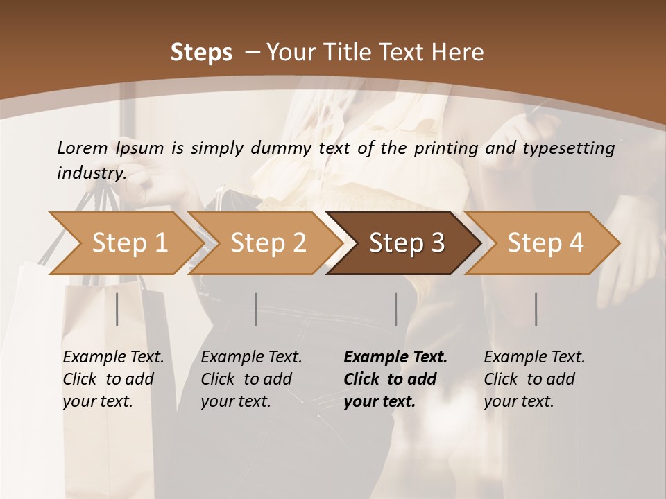 Attractive Outdoor Happy PowerPoint Template