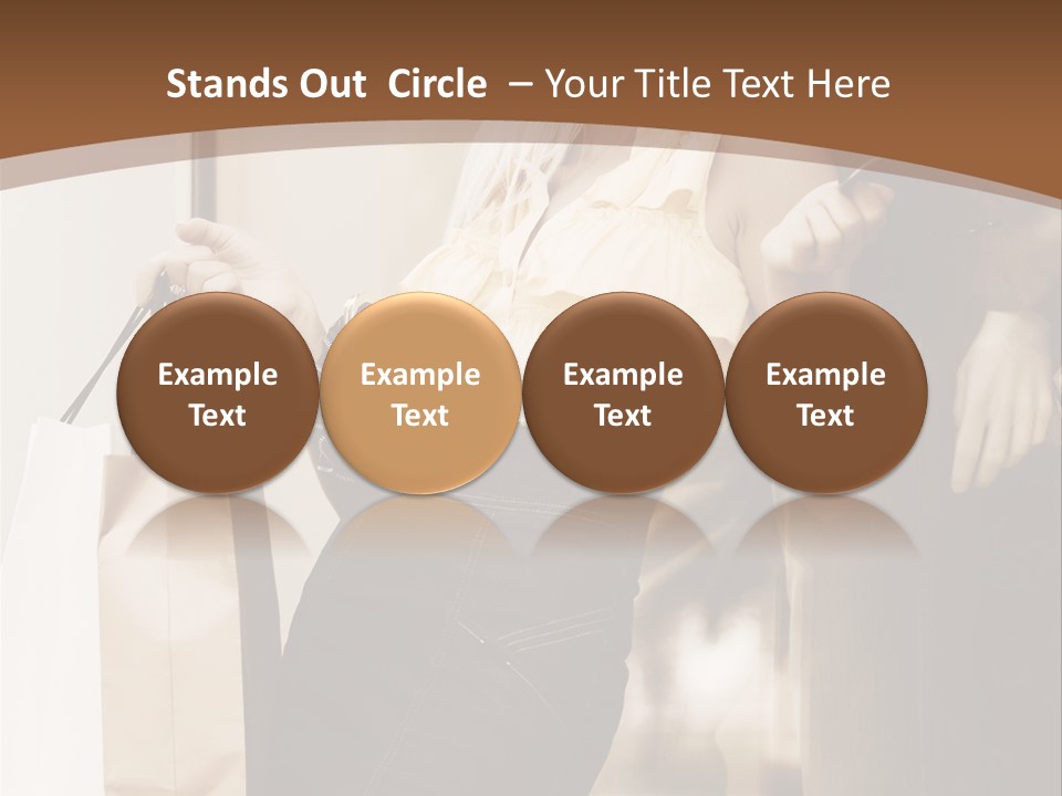 Attractive Outdoor Happy PowerPoint Template