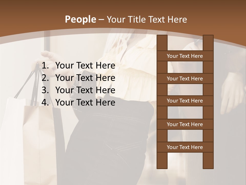 Attractive Outdoor Happy PowerPoint Template