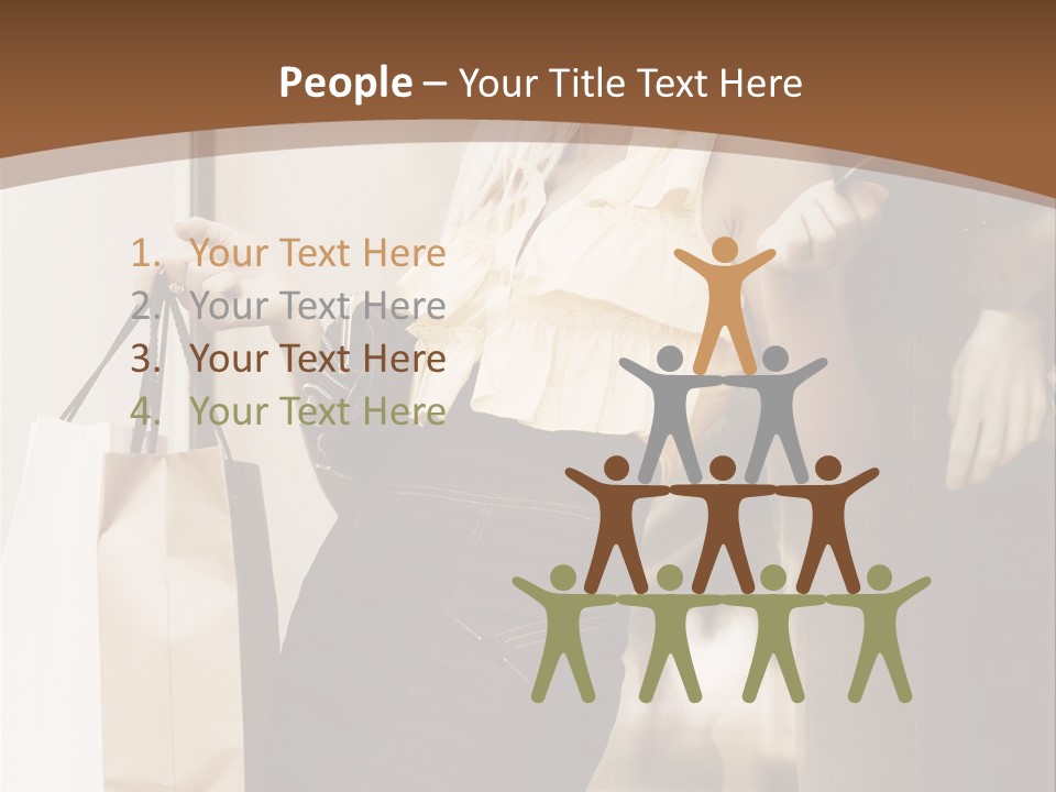 Attractive Outdoor Happy PowerPoint Template