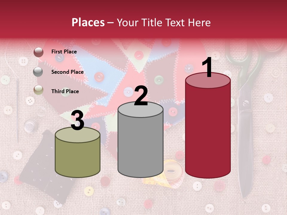 Craft Texture Fashion PowerPoint Template