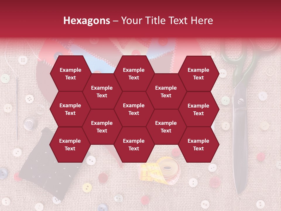 Craft Texture Fashion PowerPoint Template