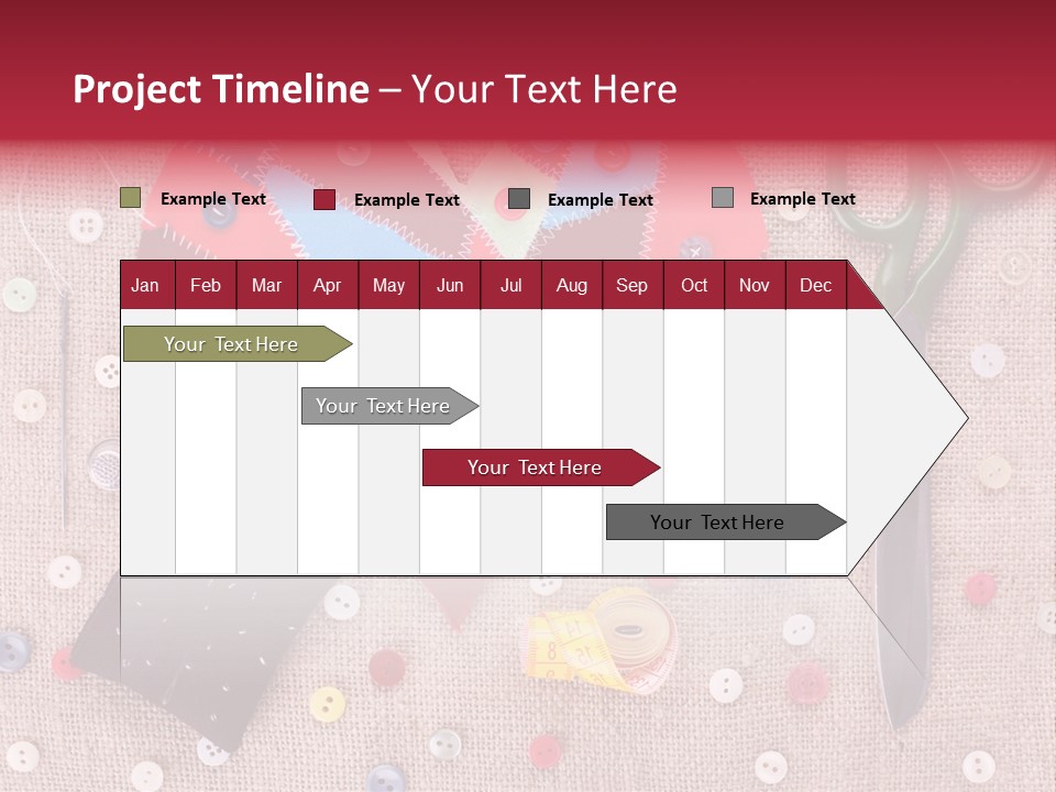 Craft Texture Fashion PowerPoint Template