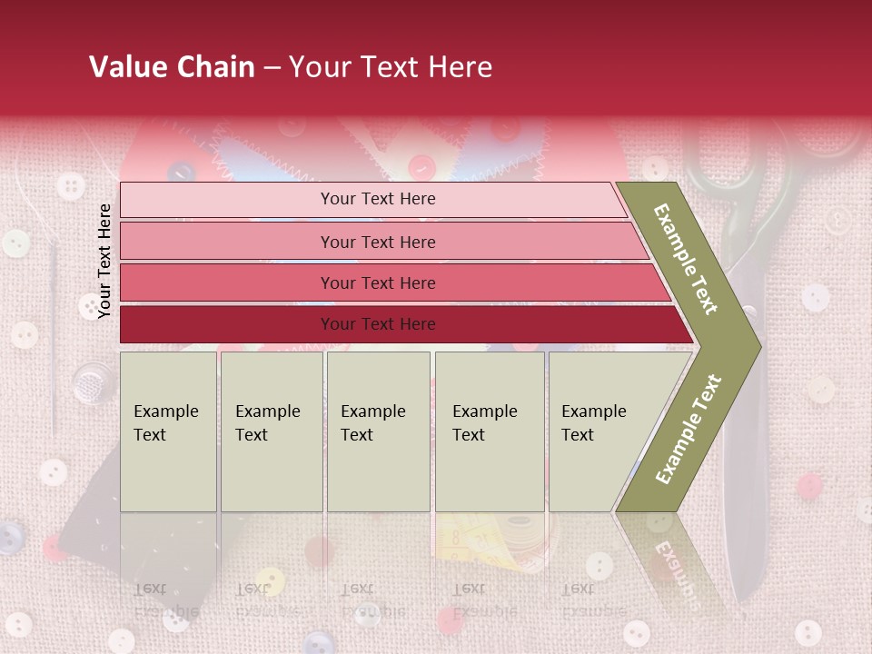 Craft Texture Fashion PowerPoint Template