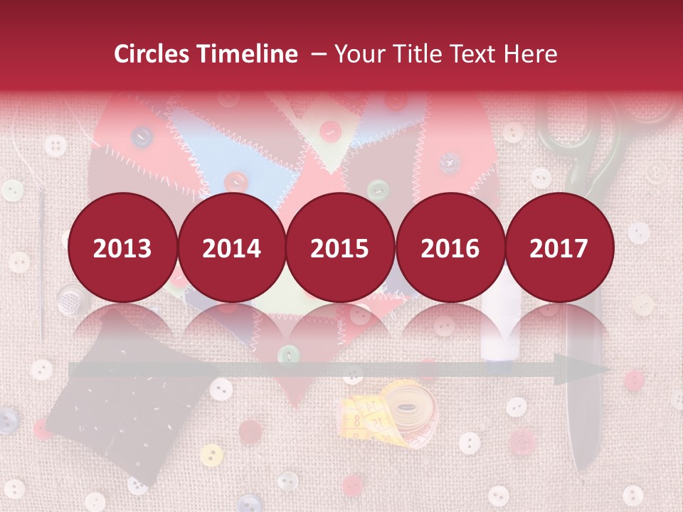 Craft Texture Fashion PowerPoint Template