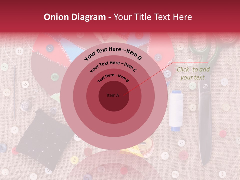 Craft Texture Fashion PowerPoint Template