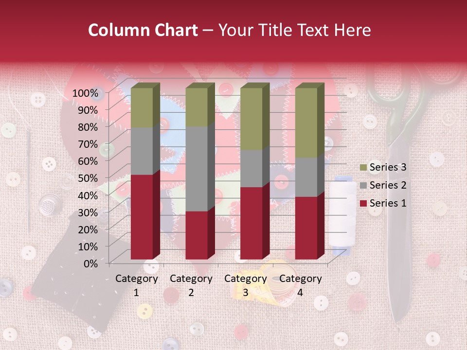 Craft Texture Fashion PowerPoint Template