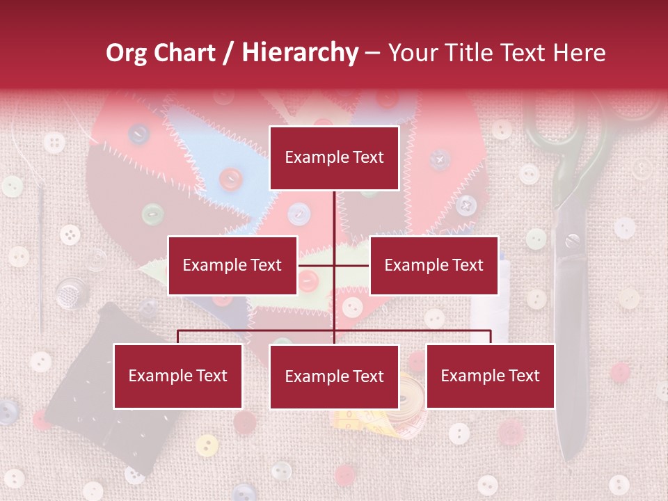 Craft Texture Fashion PowerPoint Template