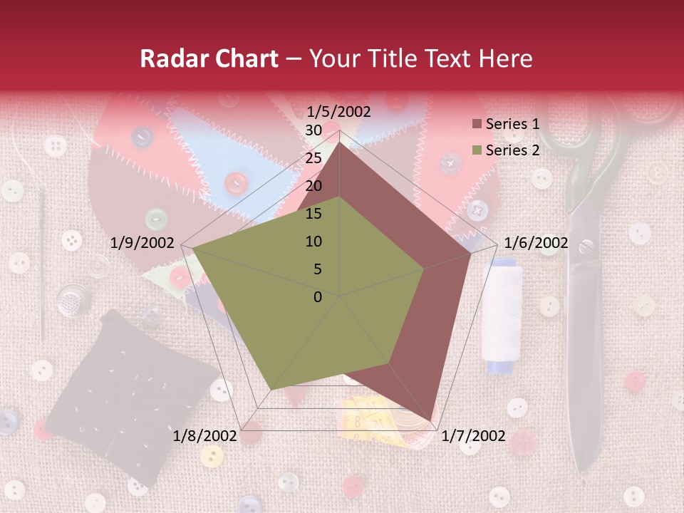 Craft Texture Fashion PowerPoint Template